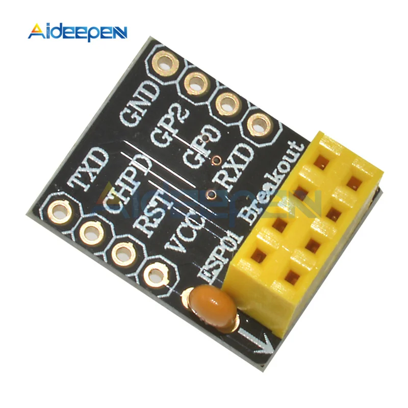 5 шт. ESP8266 ESP 01 01S адаптера макет печатной платы для серийный Wifi модуль