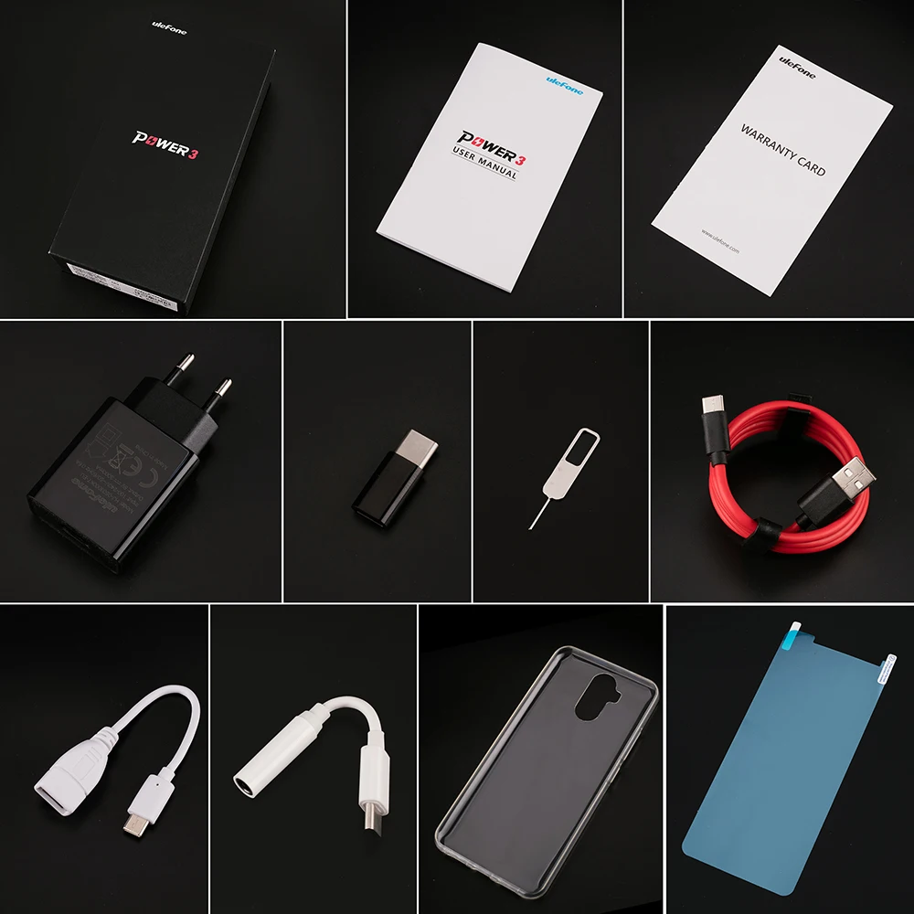 Ulefone мощность 3 6 0 &quotFHD + 18:9 полный Экран 6080 mAh 5 V/3A MT6763 P23 Восьмиядерный 21MP четыре