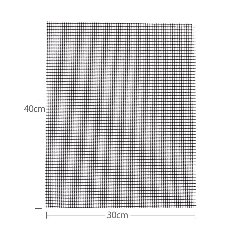 30x40cm 1 шт., квадратные антипригарные коврики для жарки, инструменты для приготовления пищи, сетка для барбекю 30*40 см, жаровня для барбекю, коврик для гриля, кухонные гаджеты - Цвет: 30x40cm