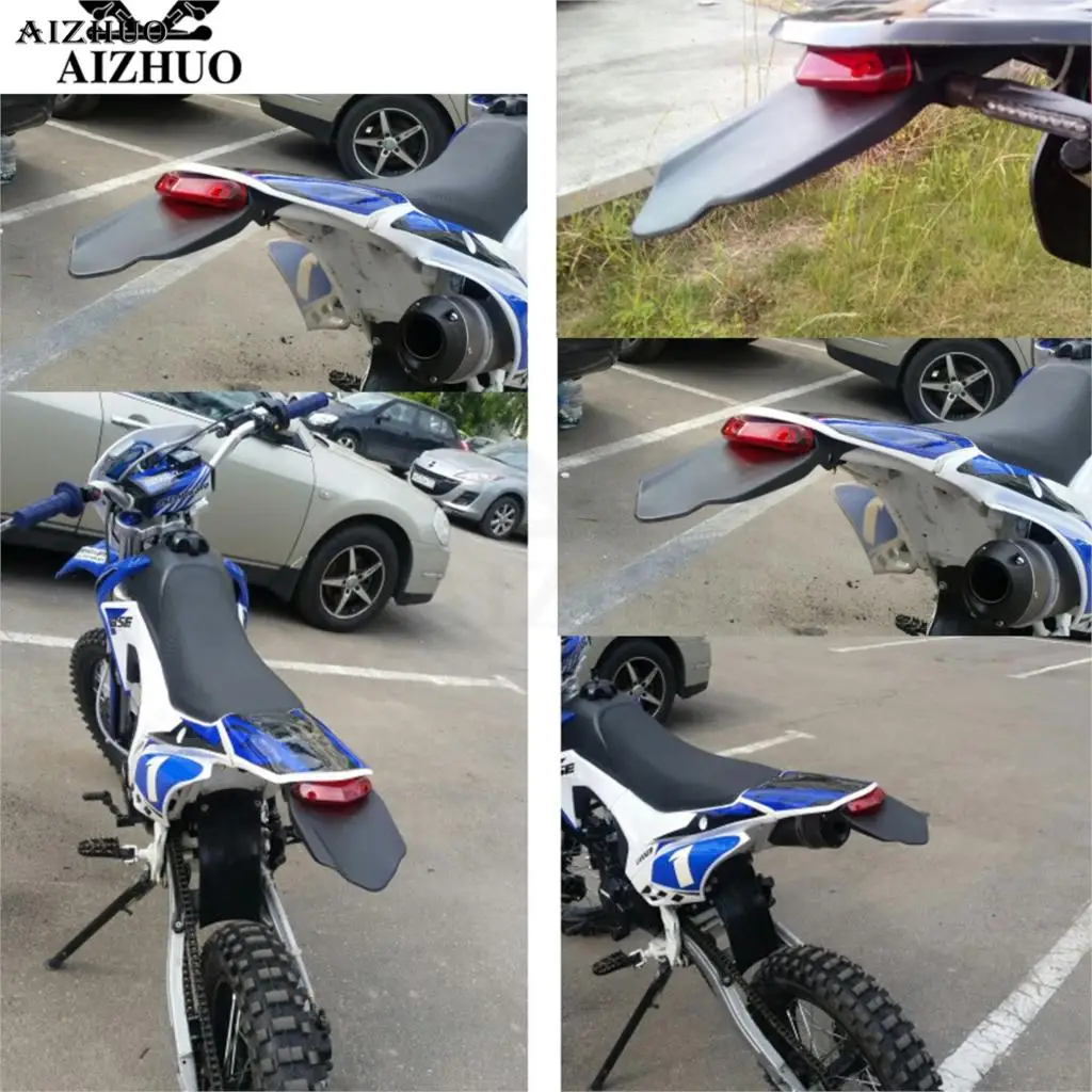 Мотоцикл части хвоста светильник Байк заднее крыло стоп-сигнал светодиодный