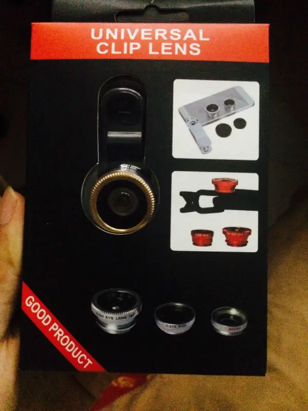 Гулинн рыбий глаз 3 в 1 универсальный мобильный телефон объектив с чипом