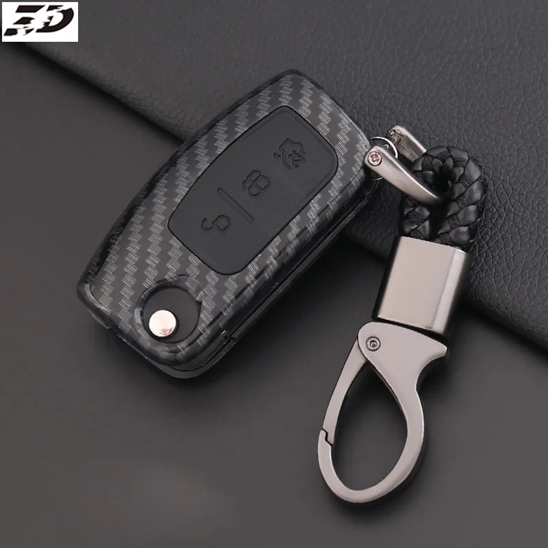 

ABS+ Silicone Car Key Case Cover Car Key Bag for Ford Fiesta Focus Mondeo Ecosport Kuga 2016
