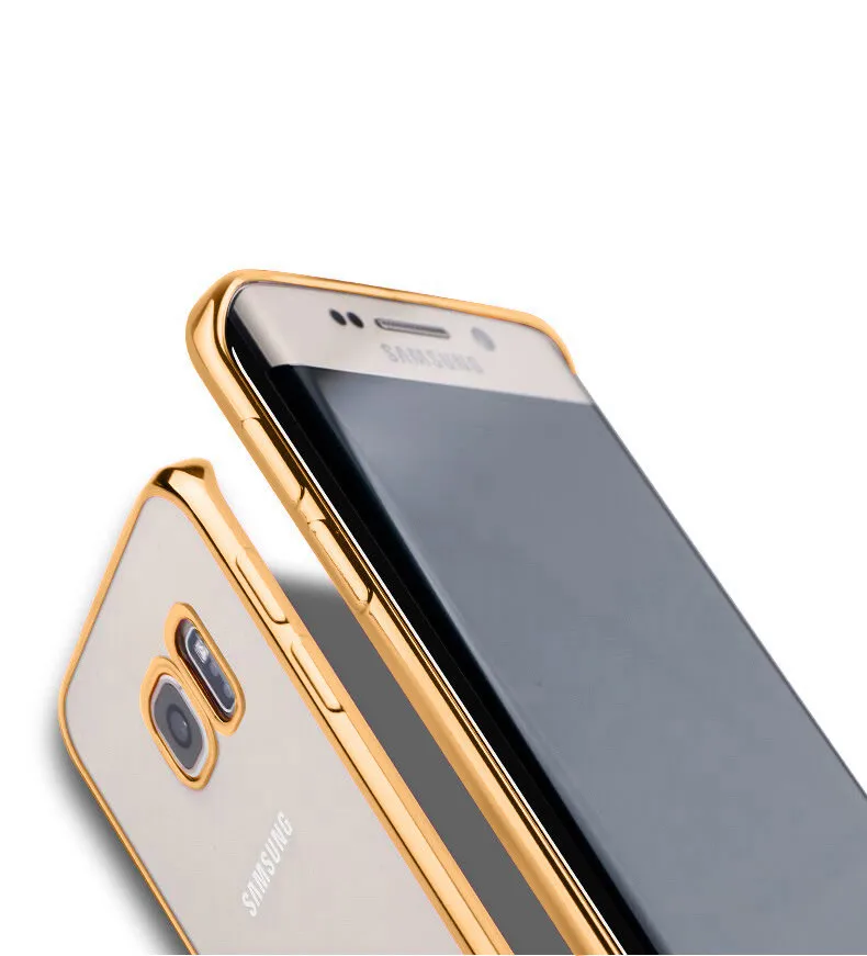 Роскошный чехол из ТПУ для SAMSUNG Galaxy S5 S6 S7 edge Note 4 5 защитный Note5 Note4 | Мобильные