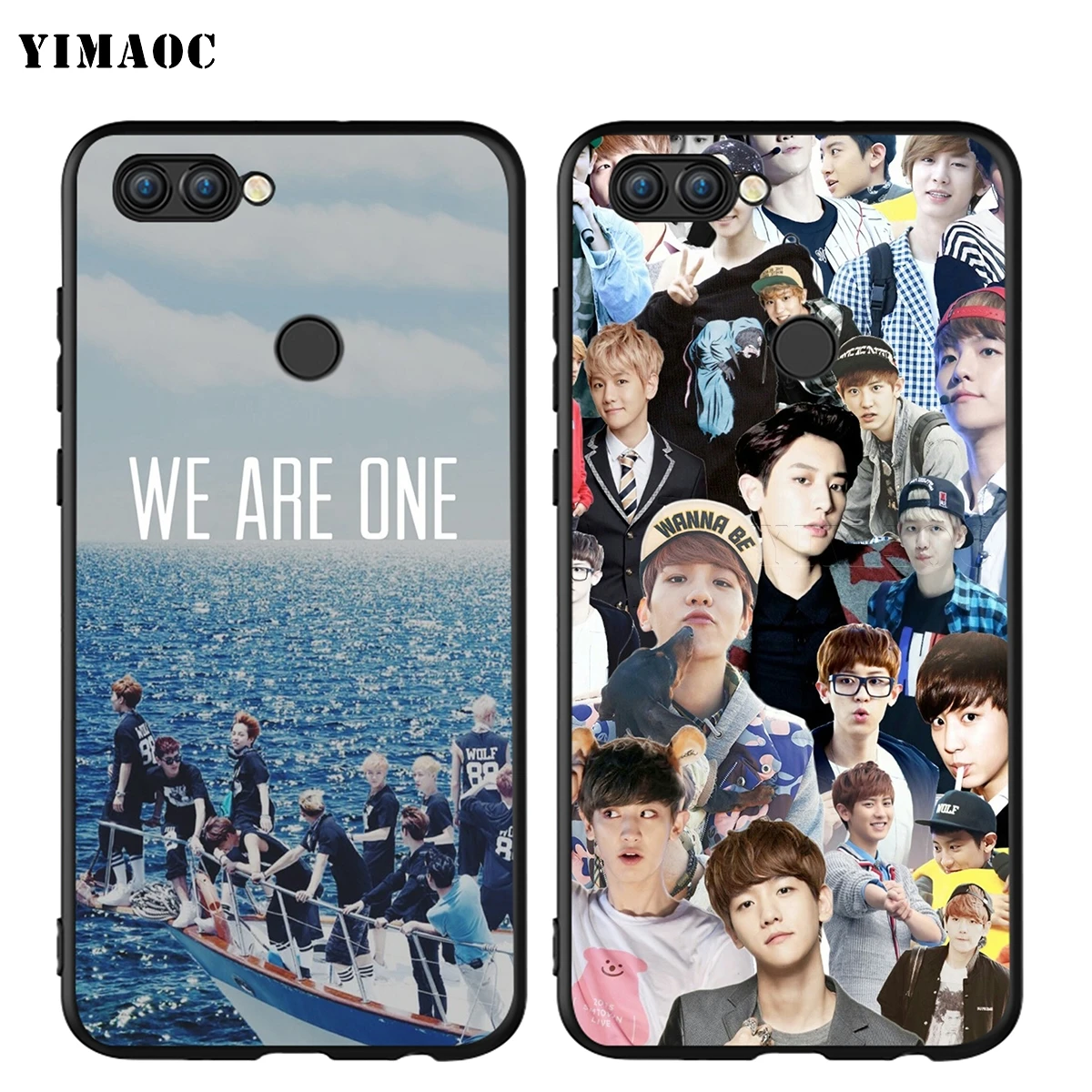 Силиконовый чехол YIMAOC Kpop EXO для Huawei Honor Mate P smart Y7 Y9 8C 30 20 10 8x Nova 3i 3 Lite Pro Prime 2018