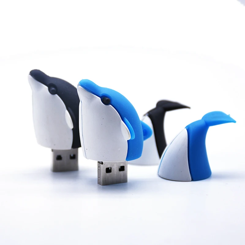Мультяшный Дельфин карту флэш памяти с интерфейсом usb Флеш накопитель