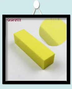 Буфер для ногтей 5 шт. инструменты для маникюра Lixa DE Unha Limas Para Manicura Nails Art Archivador желтый цвет буферный блок