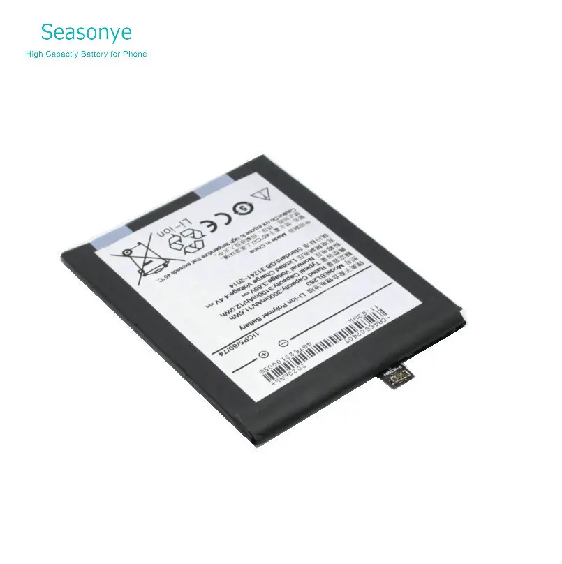 Seasonye 3000mAh / 11.6Wh BL263 сменный литий полимерный аккумулятор для мобильного телефона