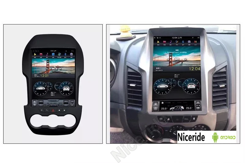 Автомагнитола Telsa для Ford Ranger 12 1 дюйма Android 7 GPS|Автомагнитолы| |