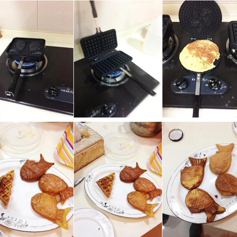 Бесплатная доставка брендовая форма для печенья торта/Taiyaki японская выпечки