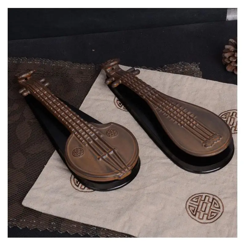 Китайский инструмент ароматическая керамическая курильница Guqin Lute Smoke водопад