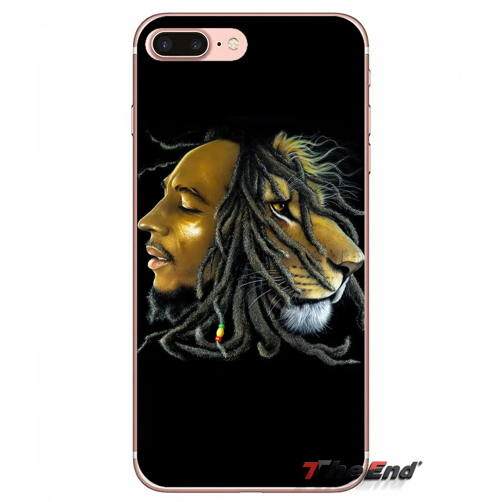 images 8 Силиконовый чехол для Apple iPhone X 4 4S 5 5S SE 5C 6 6S 7 8 Plus 6Plus 7plus 8plus Fundas Coque bob marley rasta lion reggae - Цвет: images 8