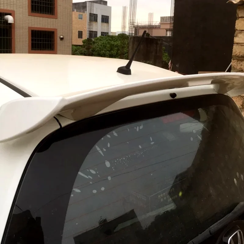 Для Honda Jazz Fit спойлер 2008 2013 Высокое качество абс материал заднее крыло автомобиля
