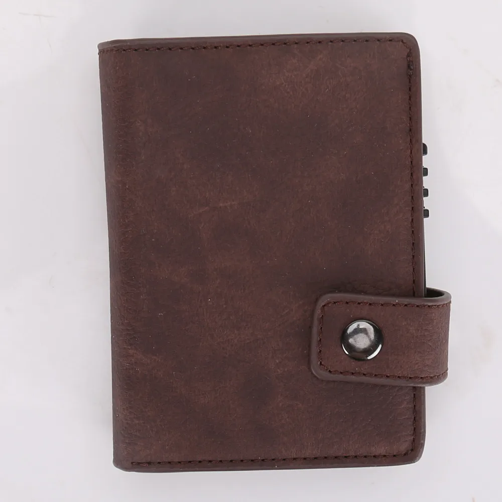 Masion Fabre тонкий кредитный держатель для карт Кошелек Алюминиевый мужской женский металлический кошелек для карт визитная карточка посылка протектор RFID