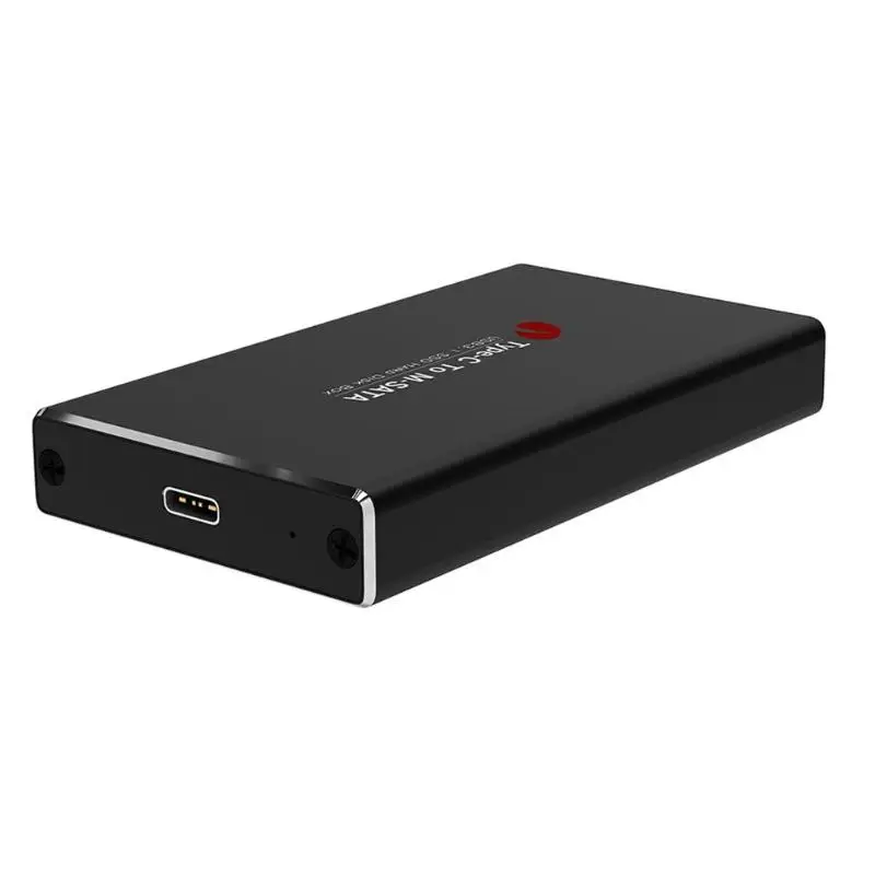 USB3.1 USB-C type C Высокоскоростной MSATA для SSD корпус жесткий диск коробка кабель HDD док-станция жесткий диск корпус