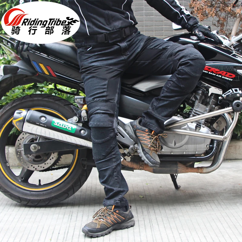 Мотоциклетные джинсы повседневные защитные штаны для гоночного снаряжения