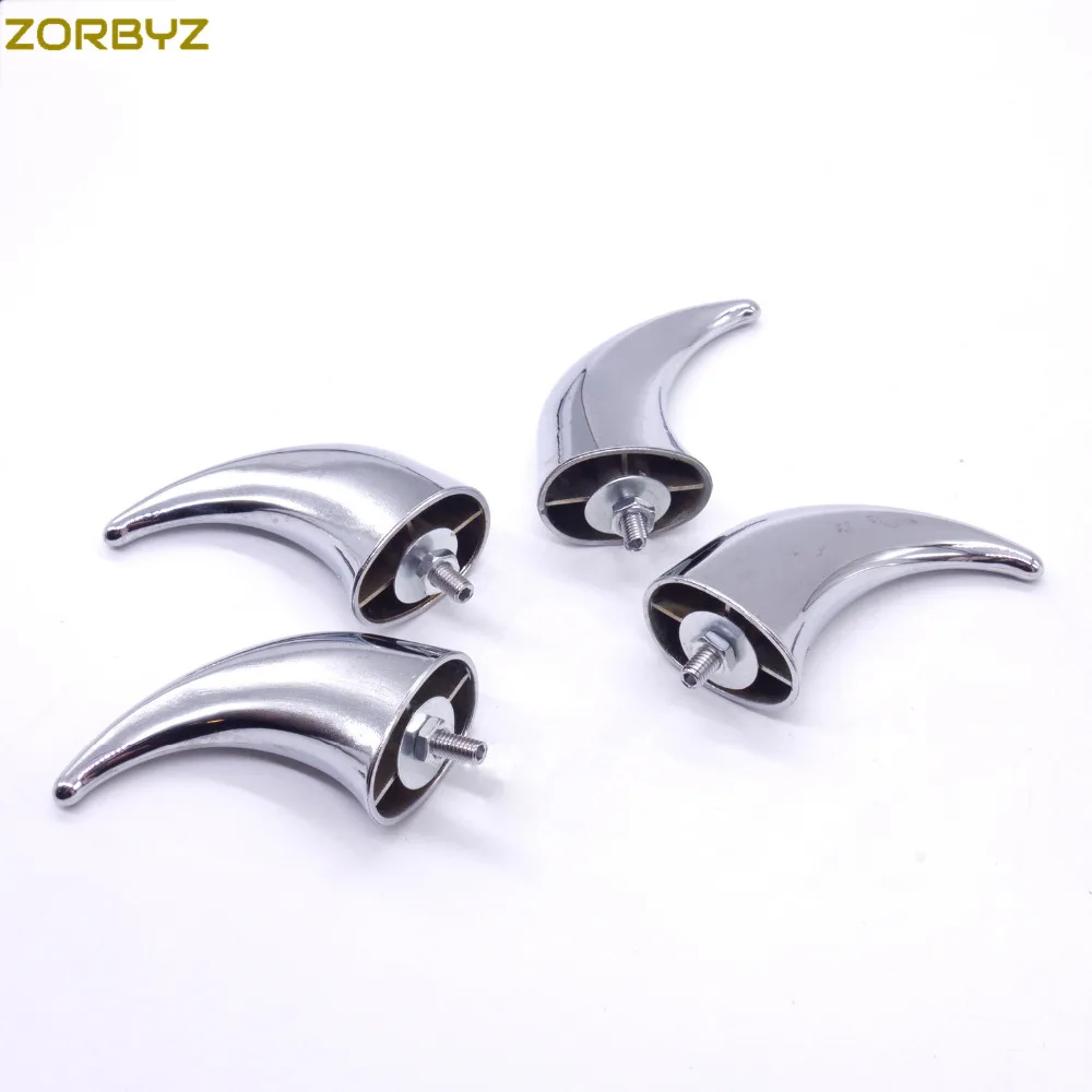 ZORBYZ мотоцикл хром переднее крыло рога украшение для harley Chopper Bobber Touring Cafe Racer на