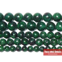 natural stone red green zoisite beads in loose 15 strand 6 8 10 12 mm pick size for jewelry making