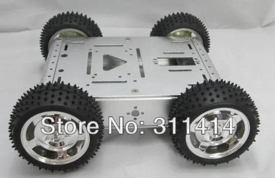 1 комплект полноприводный металлический мотор из алюминиевого сплава|robot platform