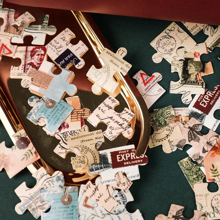 Наклейка-пазл Старая карта 44 шт. | Дом и сад