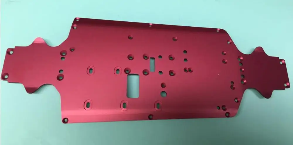 1/8 внедорожный автомобиль ALU шасси пластина для Kyosho tamiya HSP HPI внедорожный автомобиль