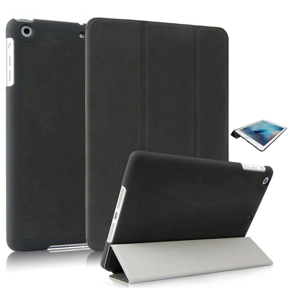 Чехол для планшета iPad mini 1 2 3 7 9 дюймов чехол трехслойный из искусственной кожи с