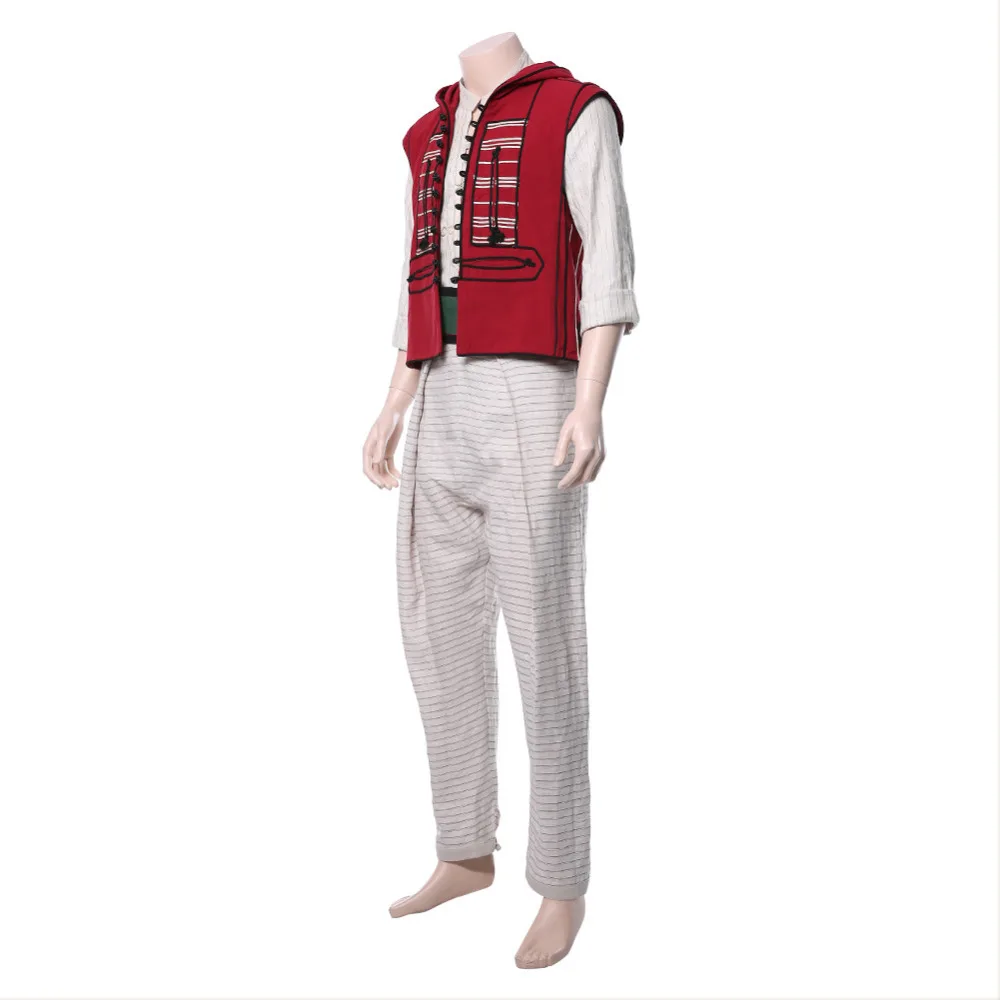 2019 фильм Алладин Косплей Костюм Принца Мена масудом Экипировка для взрослых с