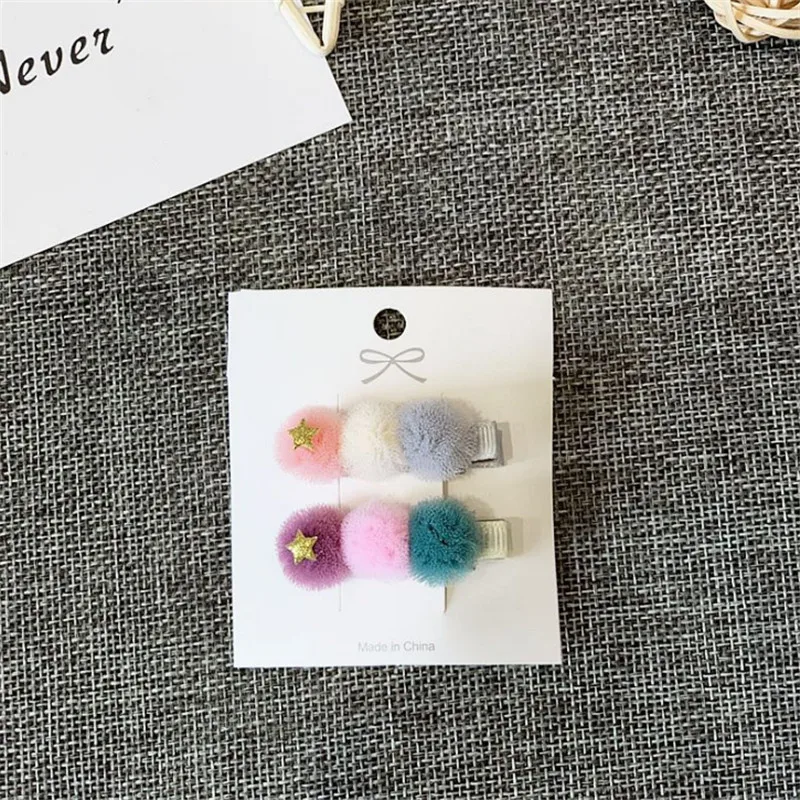 12 компл./лот Лидер продаж Детская одежда ручной работы волос Accessorires подсолнечника фрукты заколка в виде звезд Заколки для волос для девочек, повязка на голову