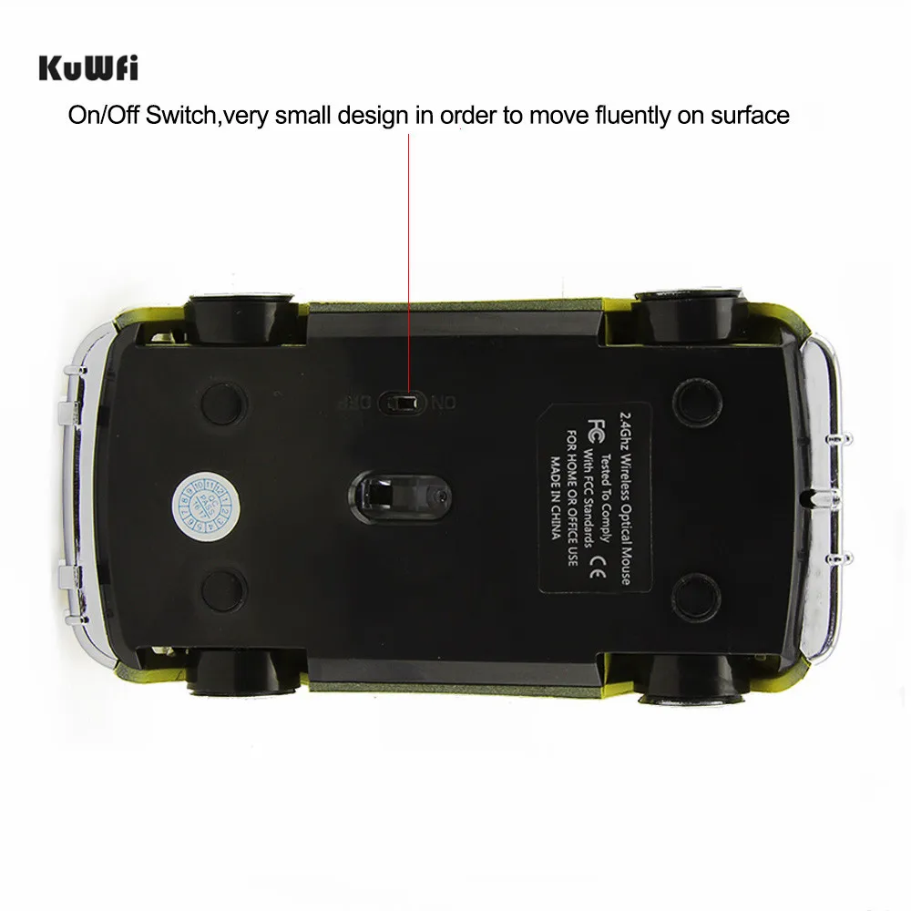 Компьютерная мышь в форме автомобиля 1600 точек/дюйм оптическая электронная