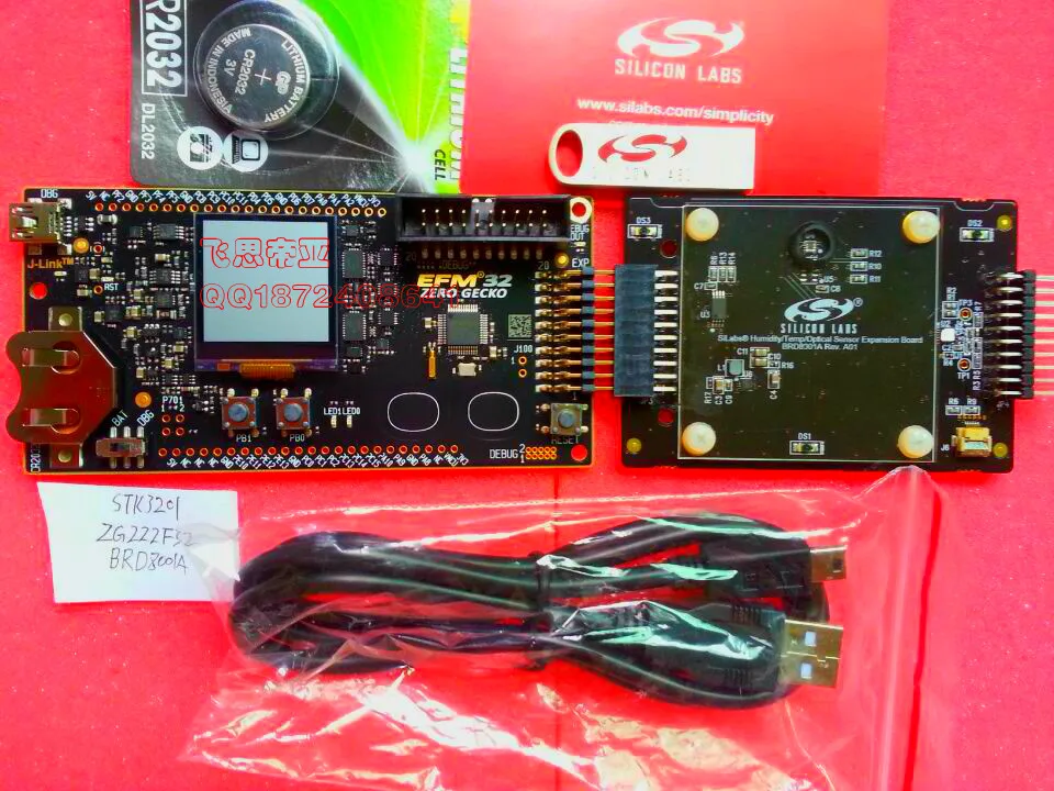 

Для макетной платы Spot SLSTK3201A Zero Gecko BRD8001A/weathr EFM32ZG
