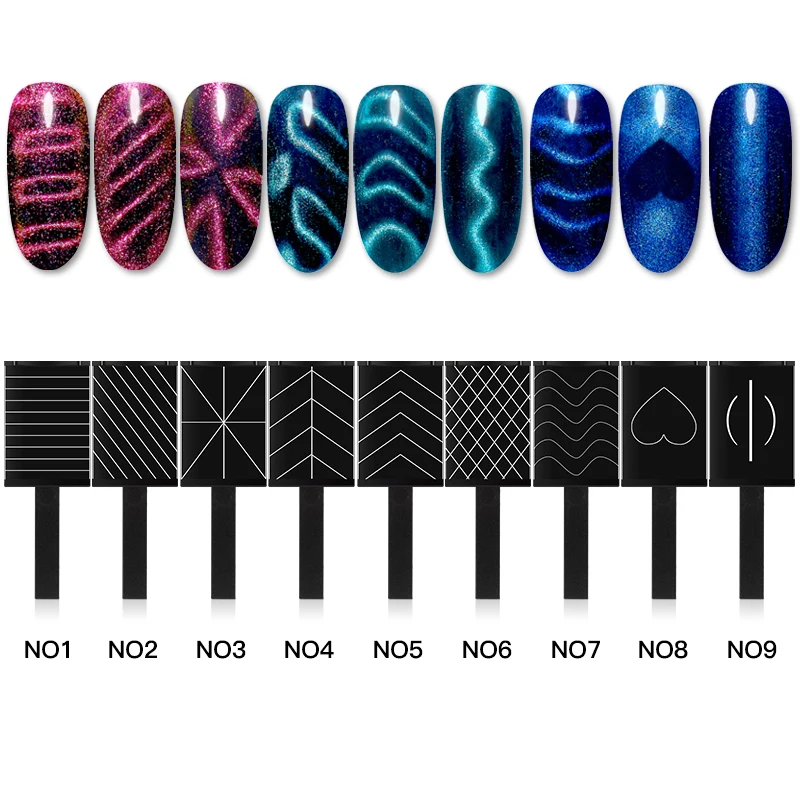 Волшебная магнитная палочка для Гель лак кошачий глаз 3D эффект кошачьих магнит