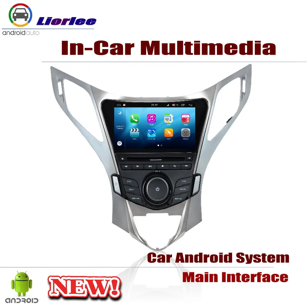 Для hyundai Grandeur(HG) 2011~ автомобильный Android плеер DVD gps навигационная система HD экран Радио Стерео интегрированный мультимедиа