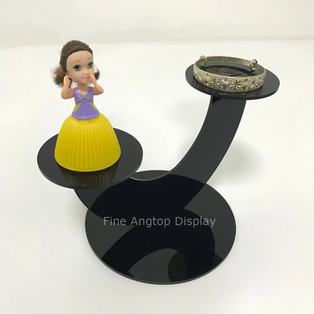 

2-Tiered Riser Acrylic Pedestal Displays For Jewelry