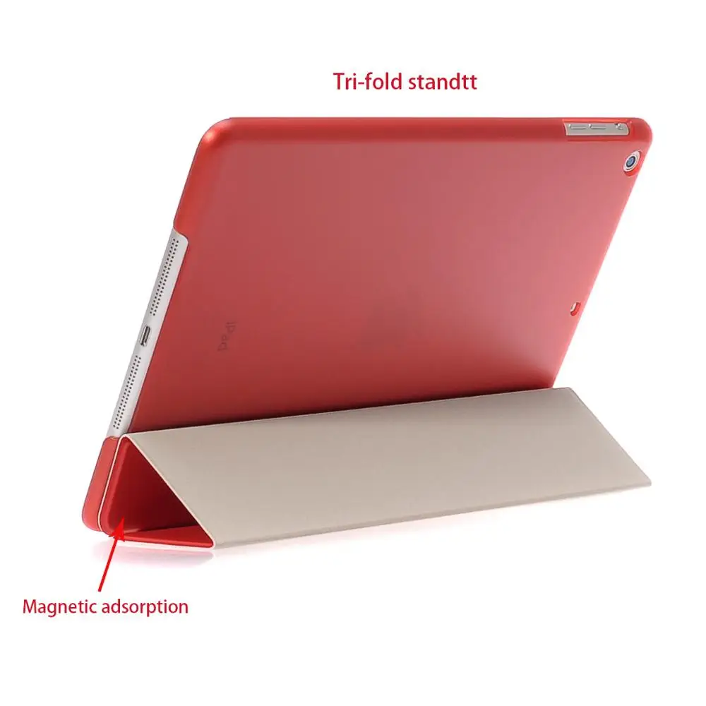Чехол для планшетов для iPad Air 1 Новинка 9,7 дюймов модель A1822 A1823 A1893 A1954 чехол силиконовый тонкий смарт-чехол Пробуждение/сон