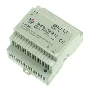 30W LED Din Rail Mounted 12VDC 2A Output Industrical Switching Power Supply 100-240VAC
