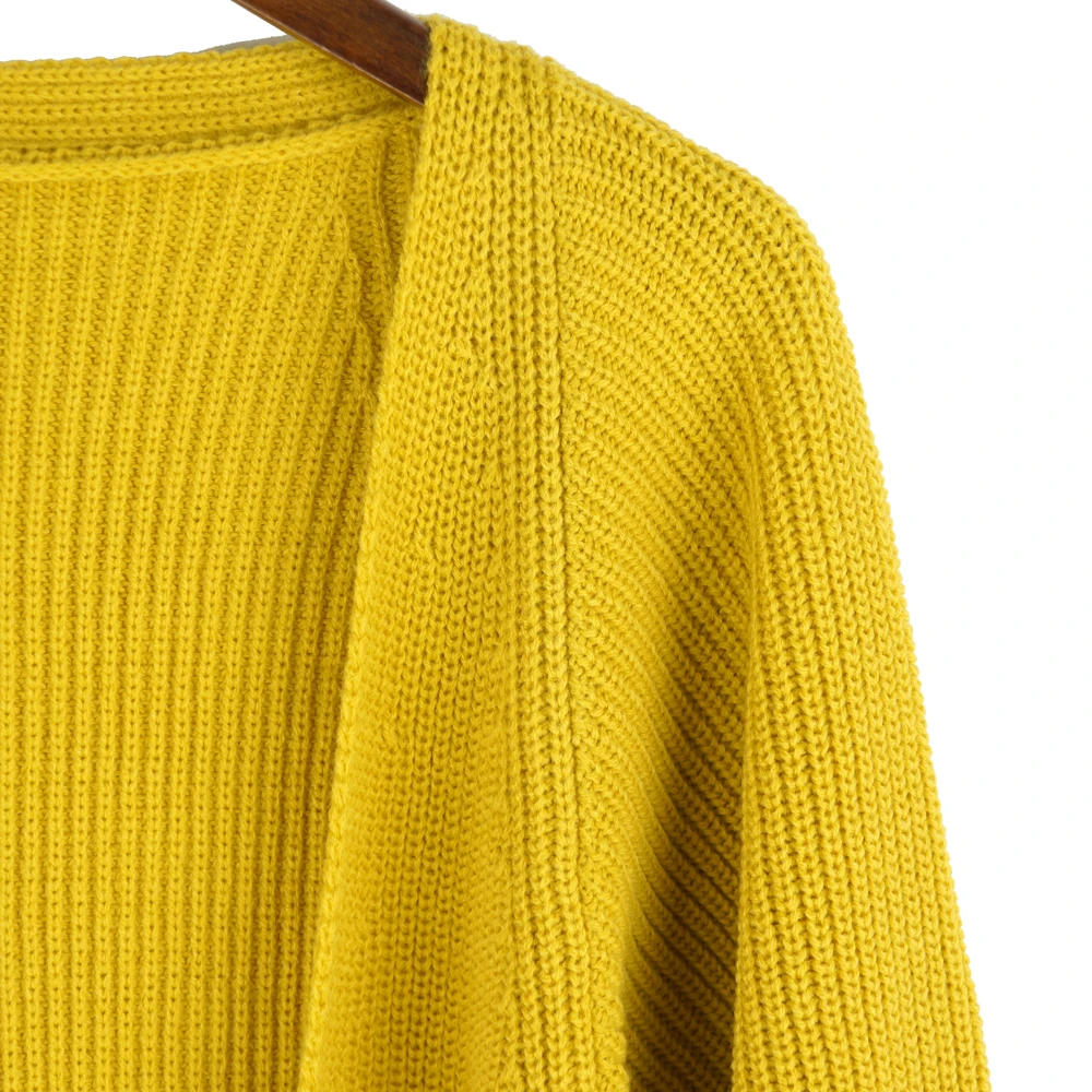 White Loose Bat Cardigans Lady's Coats Autumn Winter Women Solid Color Oversized Long Batwing Sleeve Knit Cardigan Sweater 2019 |