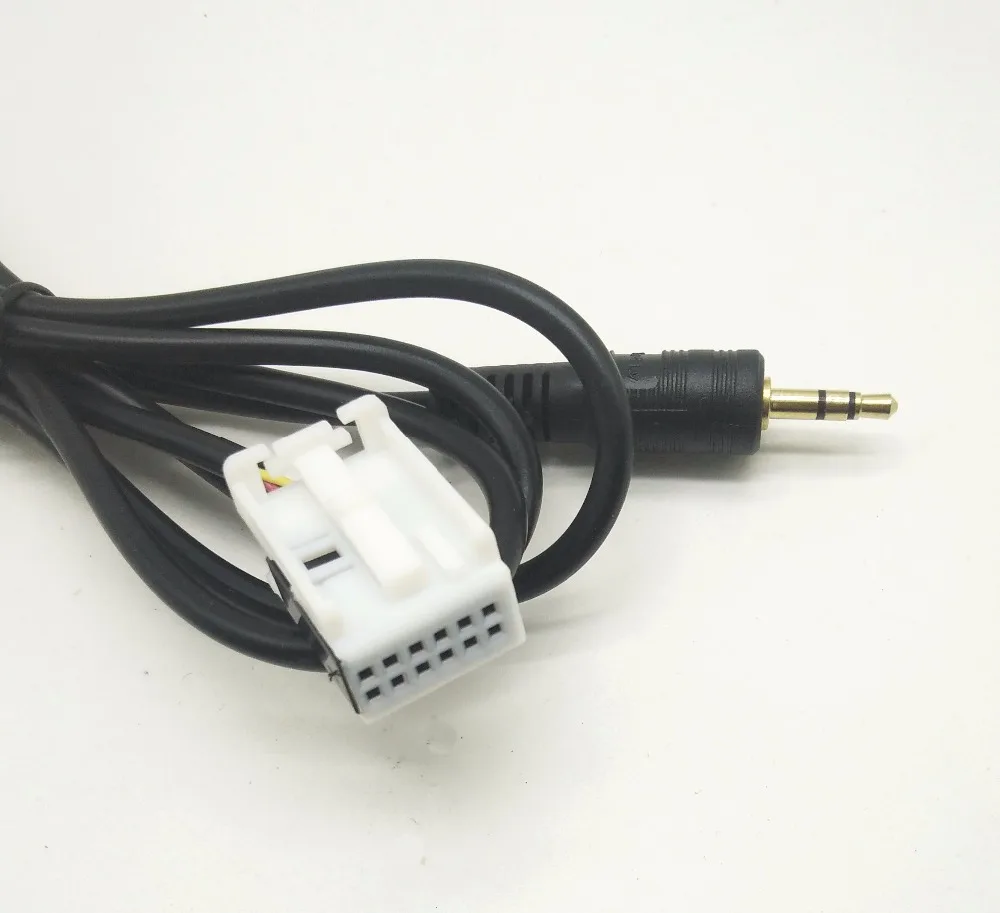 Переходник macho на аудио кабель 3 5 мм для Peugeot 307 308 407 408 507 Citroen C2 C5 Sega TRIUMPH с VDO RD4 CD |