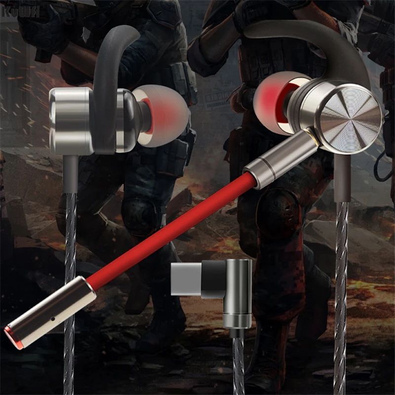 KuWFi новые игровые наушники гарнитура игровой телефон HIFI геймер съемный микрофон