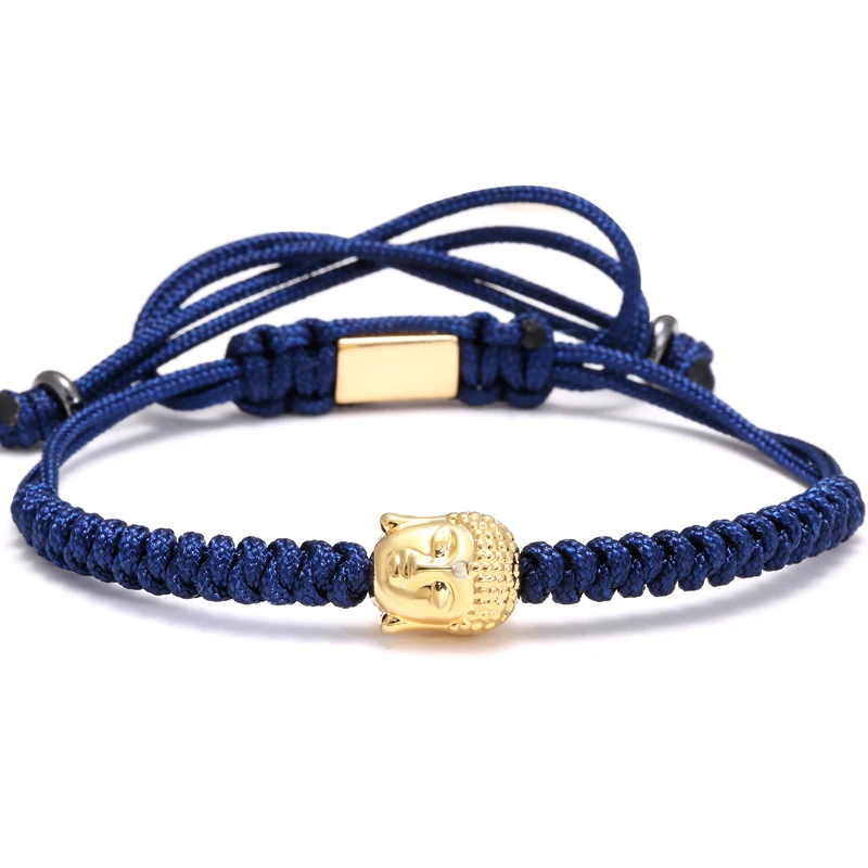 Mcllroy модный цветной браслет с буддийскими шармами женский ручной работы Плетеный