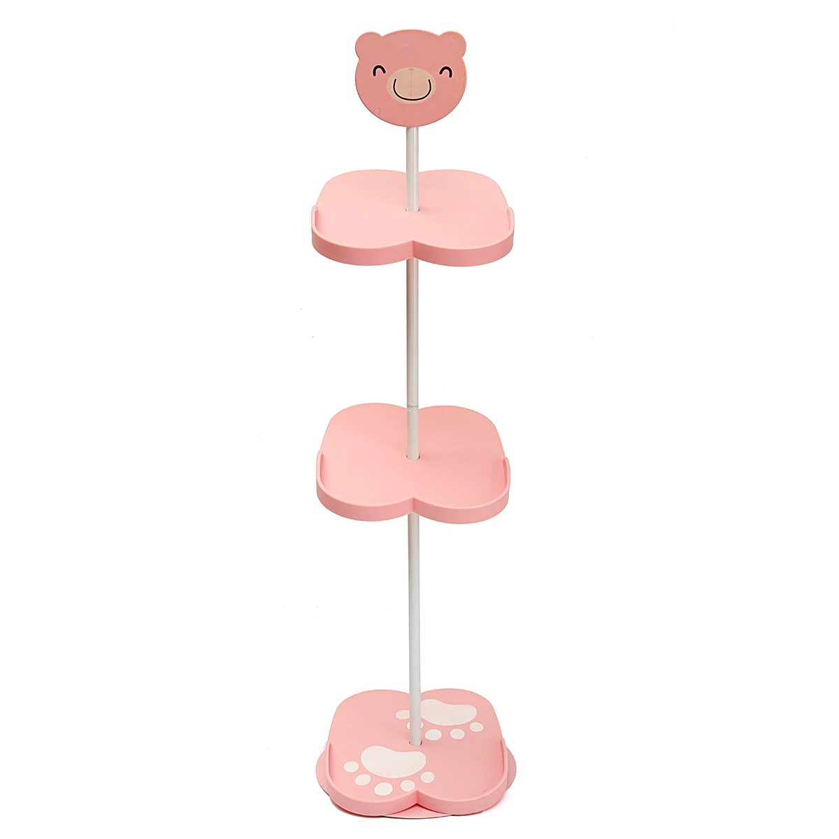 Pink Panda Мультяшная полка для обуви, простая свободная стойка для хранения, детская полка для хранения обуви, домашняя стойка для хранения, набор инструментов, удобная подставка - Цвет: Pink Panda