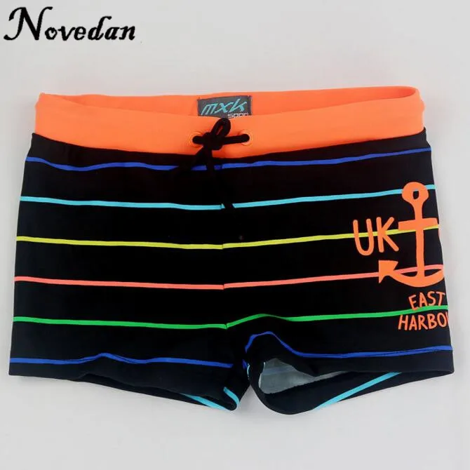 Детские плавки для маленьких мальчиков детские в полоску цельные купальные