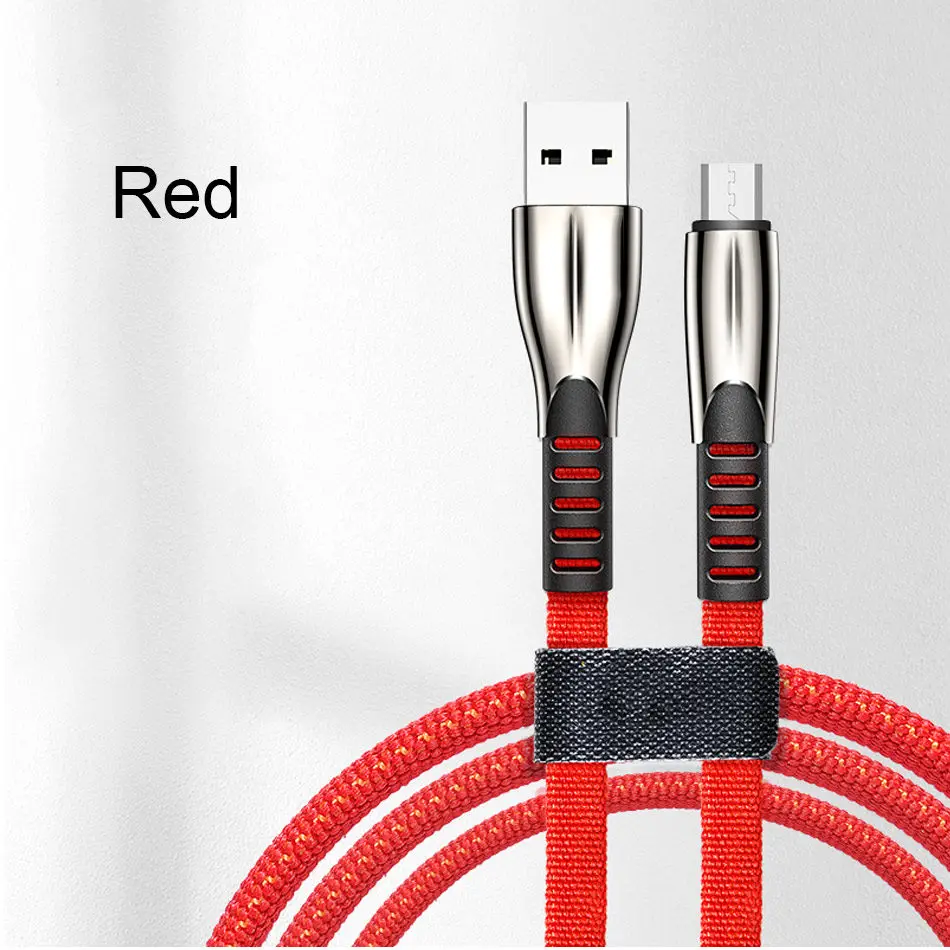 1 м 2 м 3A 3A Быстрая зарядка USB кабель Тип C зарядное устройство для samsung S10 S9 S8 Note 9 Android кабель для передачи данных для мобильного телефона Тип c зарядное устройство - Цвет: red-type-c