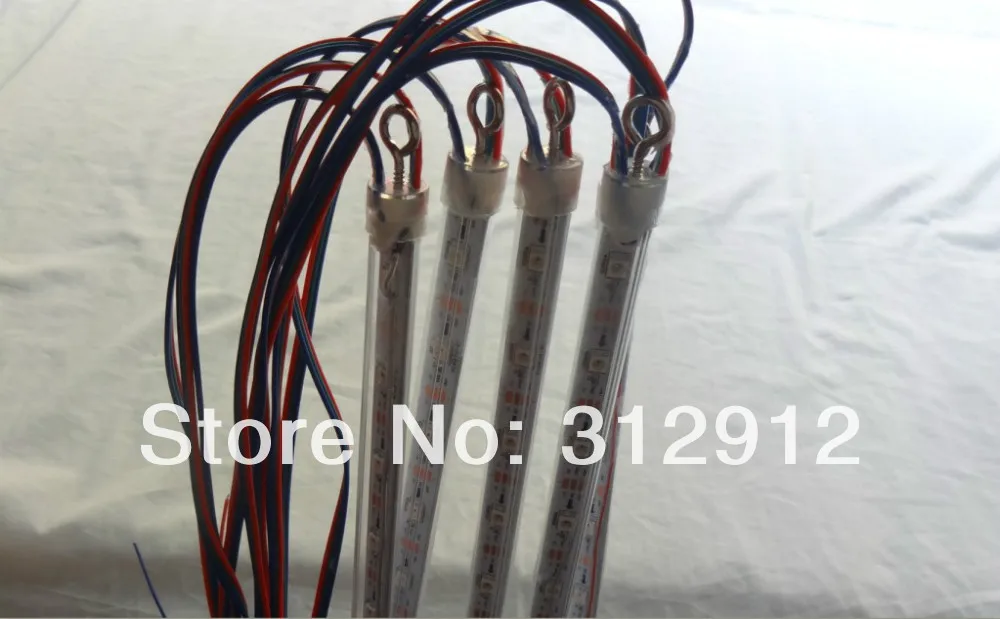 

360 градусов 1 Метр длинный WS2812B цифровой метеоритный свет; DC5V вход; 64 шт. WS2812B светодиоды с 32 пикс./м Dj, диско, Бар Метеоритный свет