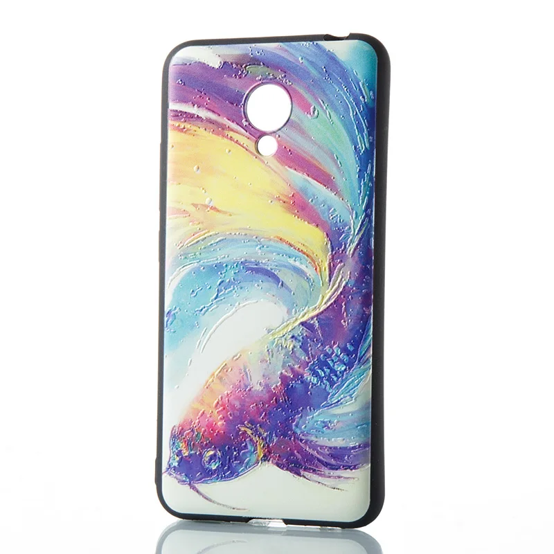 Роскошные Чехлы для Meizu M3s силиконовый чехол Mini 3D из мягкого ТПУ мобильного