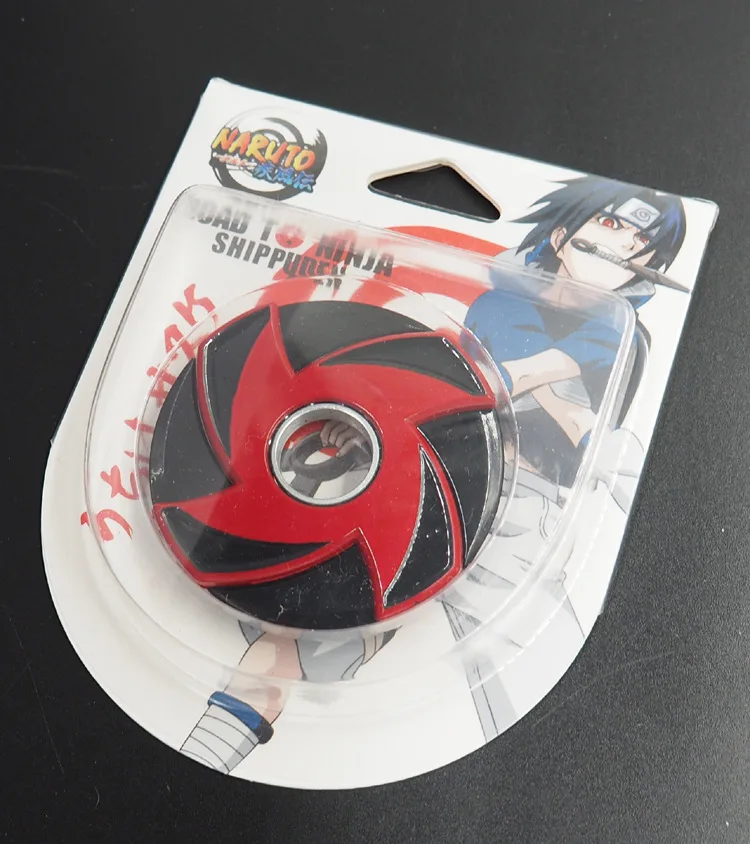 Складной поворотный сюрикен Naruto Sharingan вращающийся подшипник дартсы реквизит для