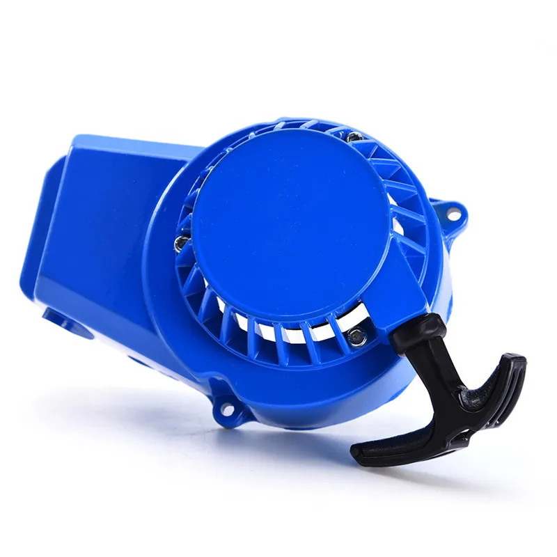 Алюминиевый Карманный 2-тактный стартер для мини-велосипеда мотокросса 47cc 48cc 49cc