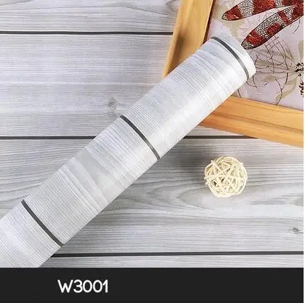 W3001 1 м/5 м/10 м Кухня Деревянные настенные наклейки обои фильмы Восстановленное шкаф для одежды дверь шкафа настольная мебель домашний декор - Цвет: W3001
