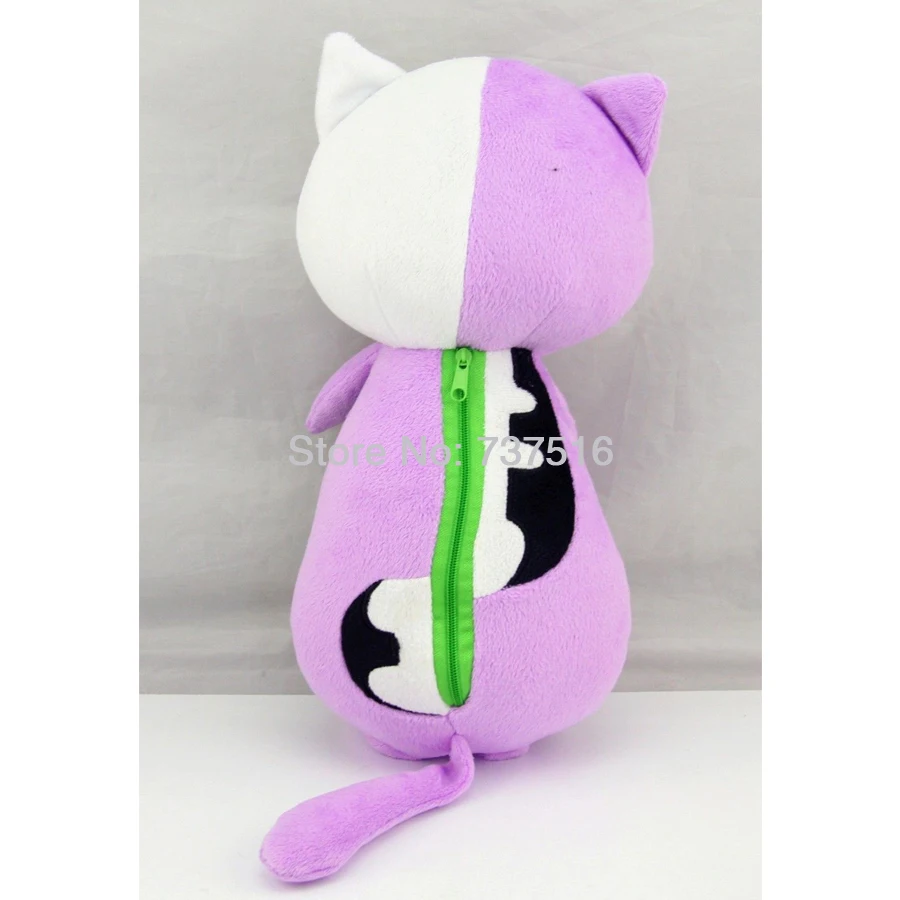 Новые милые трусики и чулки с поясом Honekoneko фиолетовые белые полые Китти плюшевые