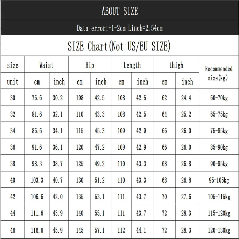 

Jeans For Men Skateboard Wide Leg Pants Retro Hip Hop Street Dance Pants Solid Color Loose Men's Jeans More Size 30-44 46