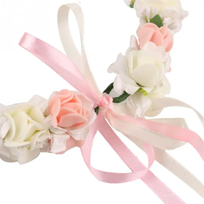 Красивый Свадебный Цветочный Венок Цветочной Гирляндой Небольшой Лес Цветок