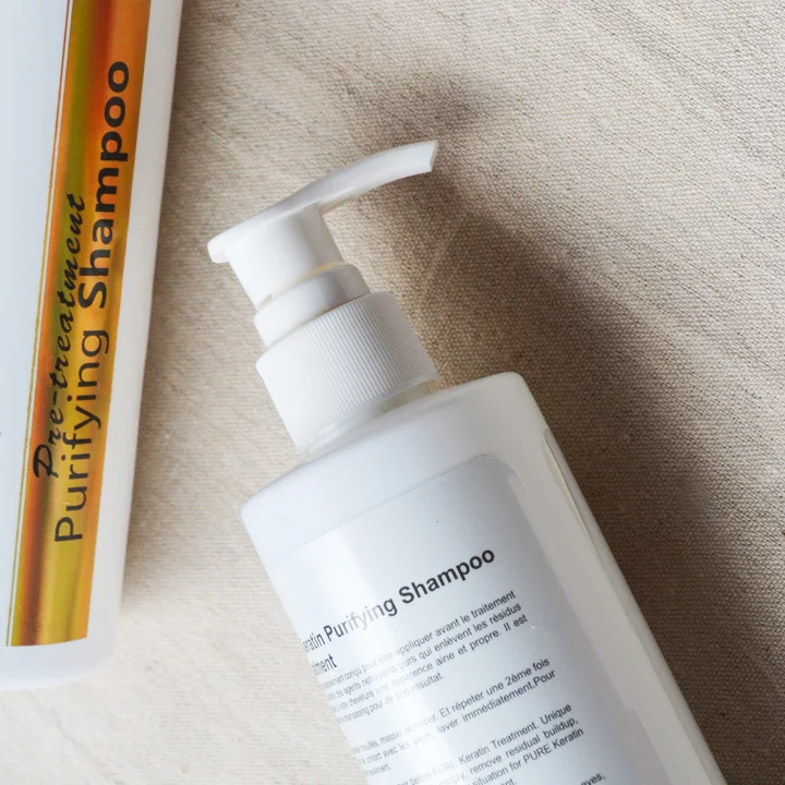 Лечение волос кератин очищающий шампунь 300 мл глубокая очистка бесплатная